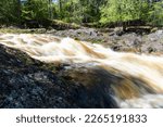 The Amnicon River Flows through Amnicon State Park in South Range, Wisconsin
