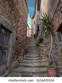 Among The Hills Of Tuscany We Find The Medieval Village Of San Quirico In The Province Of Pistoia