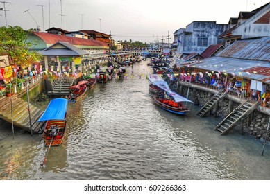 AMPHAWA FLOATING MARKET THAILAND