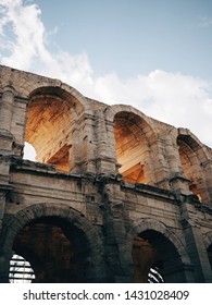 Amphitheater At Arles Square, France