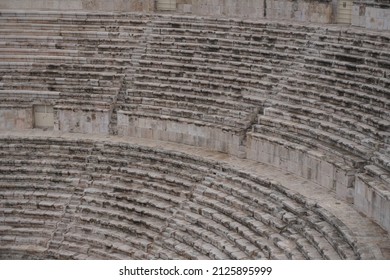 Amphitheater Stairs Jordan Amman Architecture