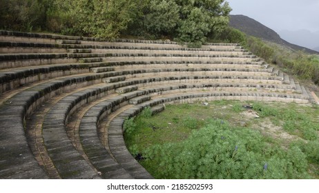 Amphitheatre overlooking the Berg river dam wall - Shutterstock ID 2185202593