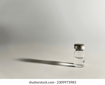 Ampoule. Hyaluronic acid vial for aesthetic medicine procedures, surgery, vaccine - Shutterstock ID 2309973983