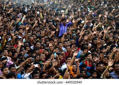 Amravati Maharashtra India August 24 Crowd Stock Photo 449532949 ...