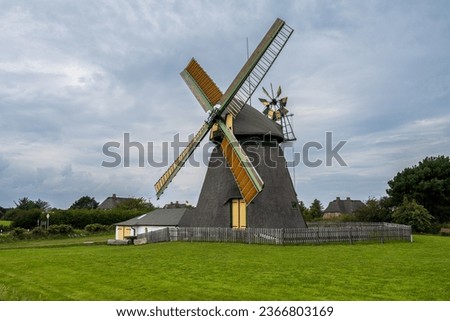Amrum Island, the Nebel windmill is now home to a museum