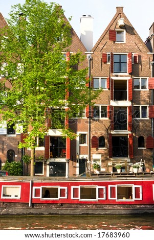 Similar – Beautiful Architecture Of Dutch Houses In Amsterdam