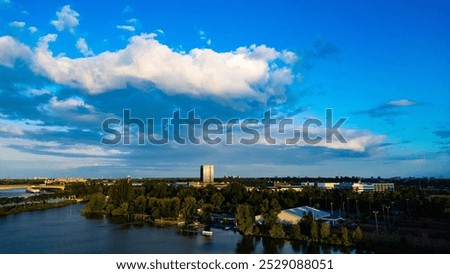 Amsterdam data center sky cloud