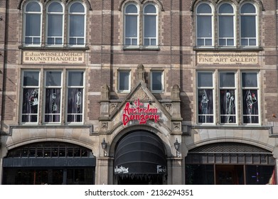 The Amsterdam Dungeon Building A Tourist Attraction At Amsterdam The Netherlands 14-3-2022