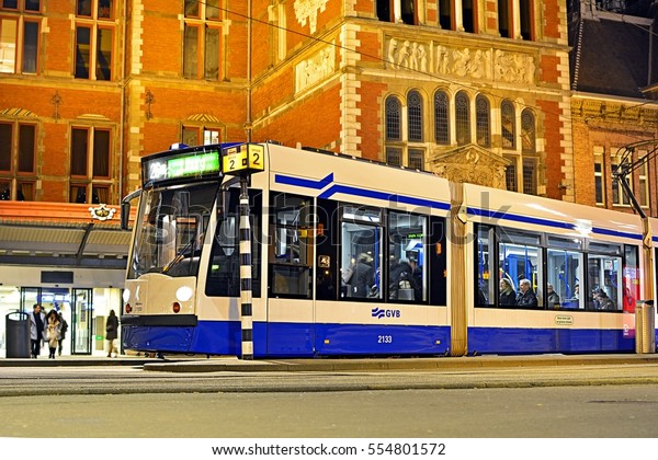 Amsterdam Holland January 6 Siemens Combino Stock Photo Edit Now