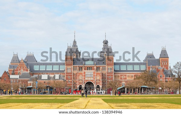 Amsterdam May 4 1885 Main Building Stock Photo Edit Now 138394946