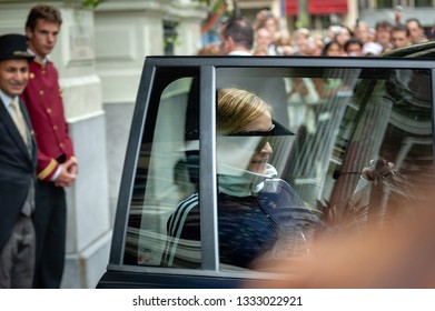 Amsterdam, The Netherlands -September 4, 2006 Madonna Leaving The Amstel Hotel InterContinental Amsterdam During Her Confessions World Tour 