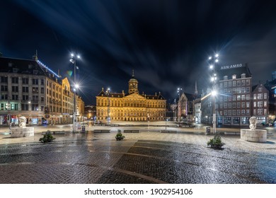 Amsterdam Netherlands_25-01-2021_Covid-19 Curfew Lockdown Amsterdam