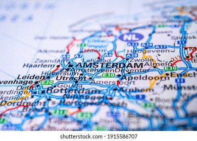 Amsterdam City Map Images Stock Photos Vectors Shutterstock