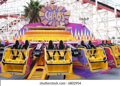 Amusement Park Ride; Mission Beach; San Diego, California