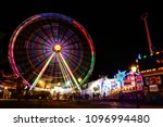 Amusement park wheel, Vienna, Austria. 