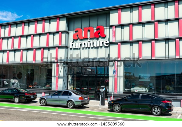 Ana Furniture Sign Above Entrance Retail Stock Photo Edit Now