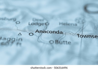 Anaconda, Montana, USA.