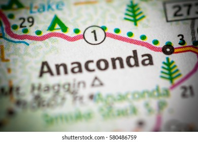 Anaconda. Montana. USA