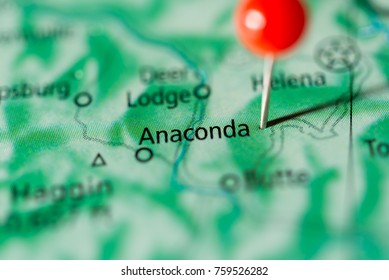 Anaconda, Montana, USA.