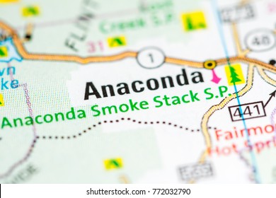 Anaconda. Montana. USA.