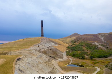 The Anaconda Smelter Stack in Montana is the tallest survivng masonry structure in the world at 585 feet.