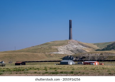 Anaconda Smelter Stack in Montana is the tallest survivng masonry building in the world