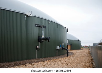 Anaerobic Digester For The Production Of Biogas For Electricity Generation, France