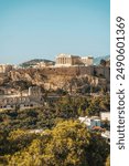 Anafiotika is part of old historical neighborhood Plaka on northern-east side of the Acropolis hill, Athens