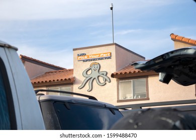 Anaheim, California/United States - 12/02/2019: A Store Front Sign For The  Car Junk Yard Known As LQK Pick Your Part