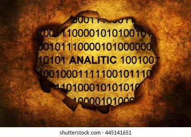 Analitics binary data grunge concept - Powered by Shutterstock - Get 15% off with code: PIKWIZARD15