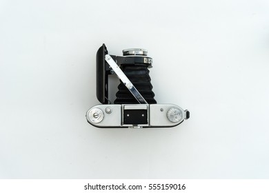 Analog camera seen from the top