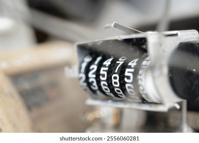 analog counter number that is already broken - Powered by Shutterstock