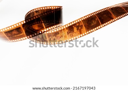 Similar – Image, Stock Photo Analog black and white photograph, old unused railroad tracks in a forest in Teltow Fläming near Luckenwalde