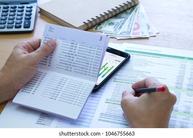 Analysing Saving Deposit Bank Account In Cash Flow Statement Management With Mobile Application.