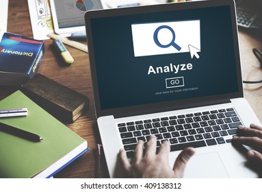 Analysis Information Insight Connect Data Concept Stock Photo 409138312 