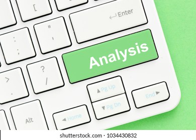 Analysis Keyboard Green Button