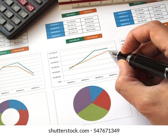 Analysis of market graphs   