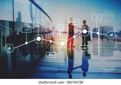 Analysis Statistic Information Percentage Economy Concept - Powered by Shutterstock