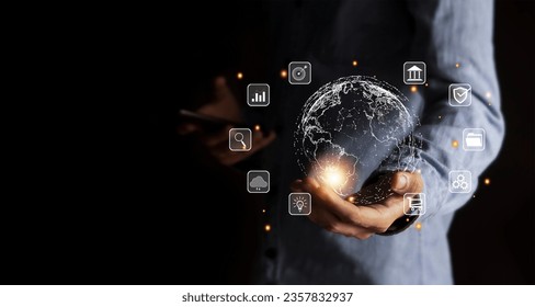 Analyst and data management system on virtual screen for corporate strategic marketing finance