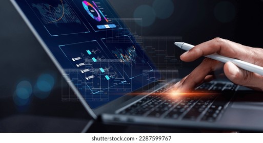 Analyst working in Business Analytics and Data Management System to make report with KPI and metrics connected to database. Corporate strategy for finance, operations, sales, marketing.