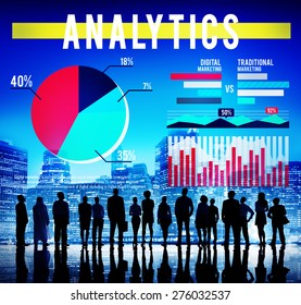 Analytics Analysis Statistics Marketing Data Concept