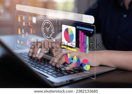 Analytics and Data Management Systems. Business Analytics and Data Management Systems to make reports with KPI  and metrics connected to the database for technology finance