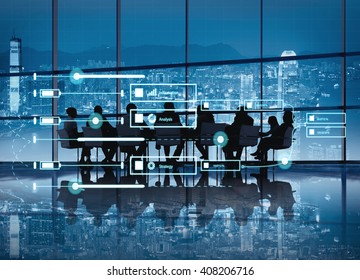 Analytics Report Status Information Analysis Chart Graph Concept