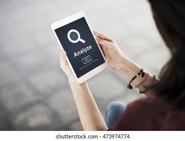 Analyze Data Strategize Website Concept