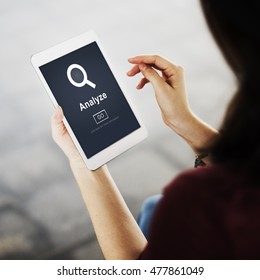 Analyze Data Strategize Website Concept