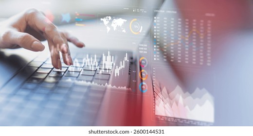 Analyzing Financial Data Trends with Interactive Digital Visualization Tools.