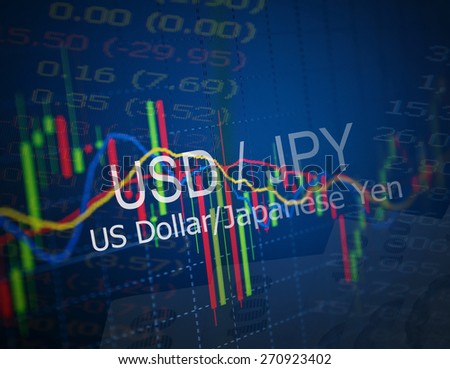 Analyzing Forex Market Charts Quotes On Stock Photo!    Edit Now - 