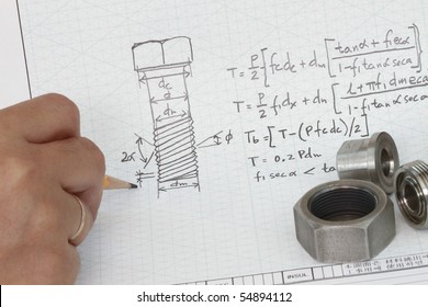 Anchor Bolt Design Sketch And Engineering Calculation.