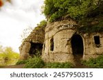 The Anchor Church caves are a series of caves in Keuper Sandstone, close to the village of Ingleby, Derbyshire.