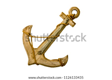 Anchor on wall